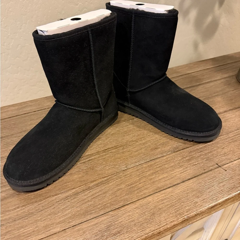 Koolaburra by UGG Black Bow Tall Boots Women’s Size 9